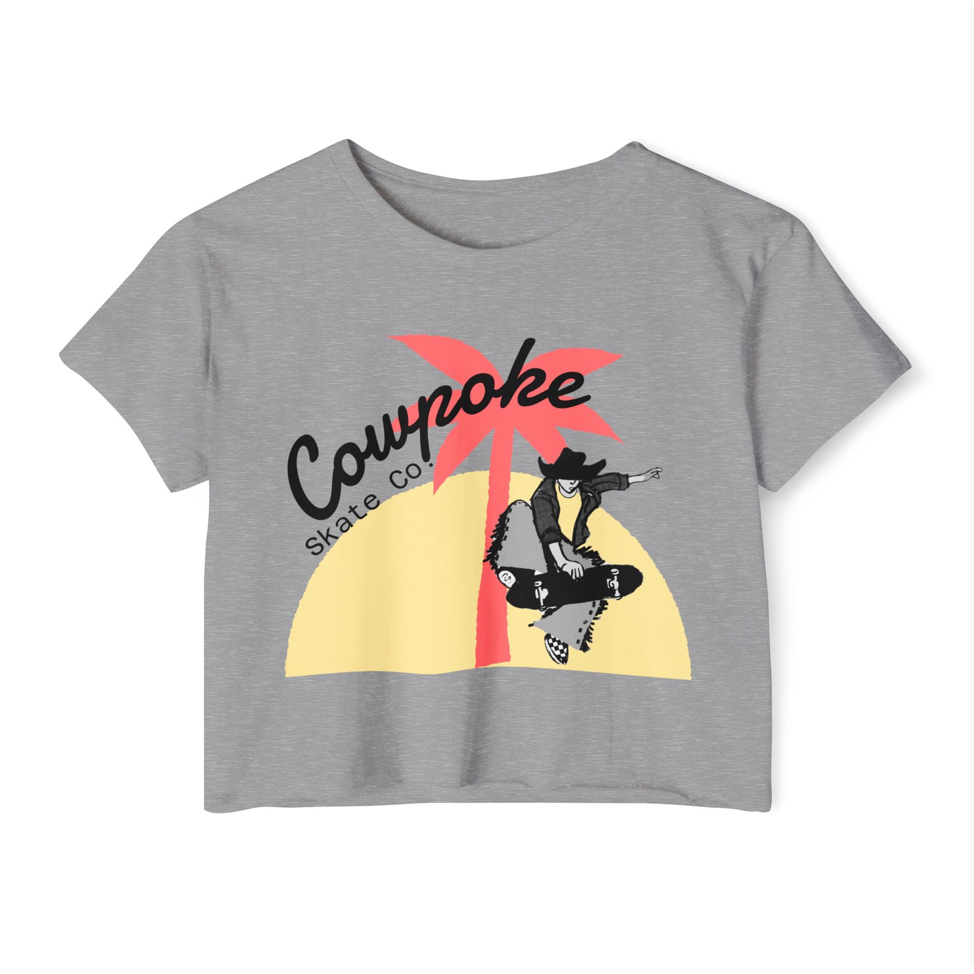 Bohemian Festival Crop Top | Cowpoke Skate Co | Summer Style, Beachwear, Concert Outfits, Casual Attire, Gift for Her