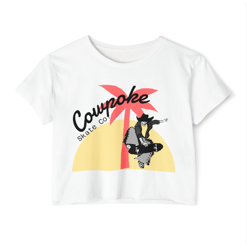 Bohemian Festival Crop Top | Cowpoke Skate Co | Summer Style, Beachwear, Concert Outfits, Casual Attire, Gift for Her