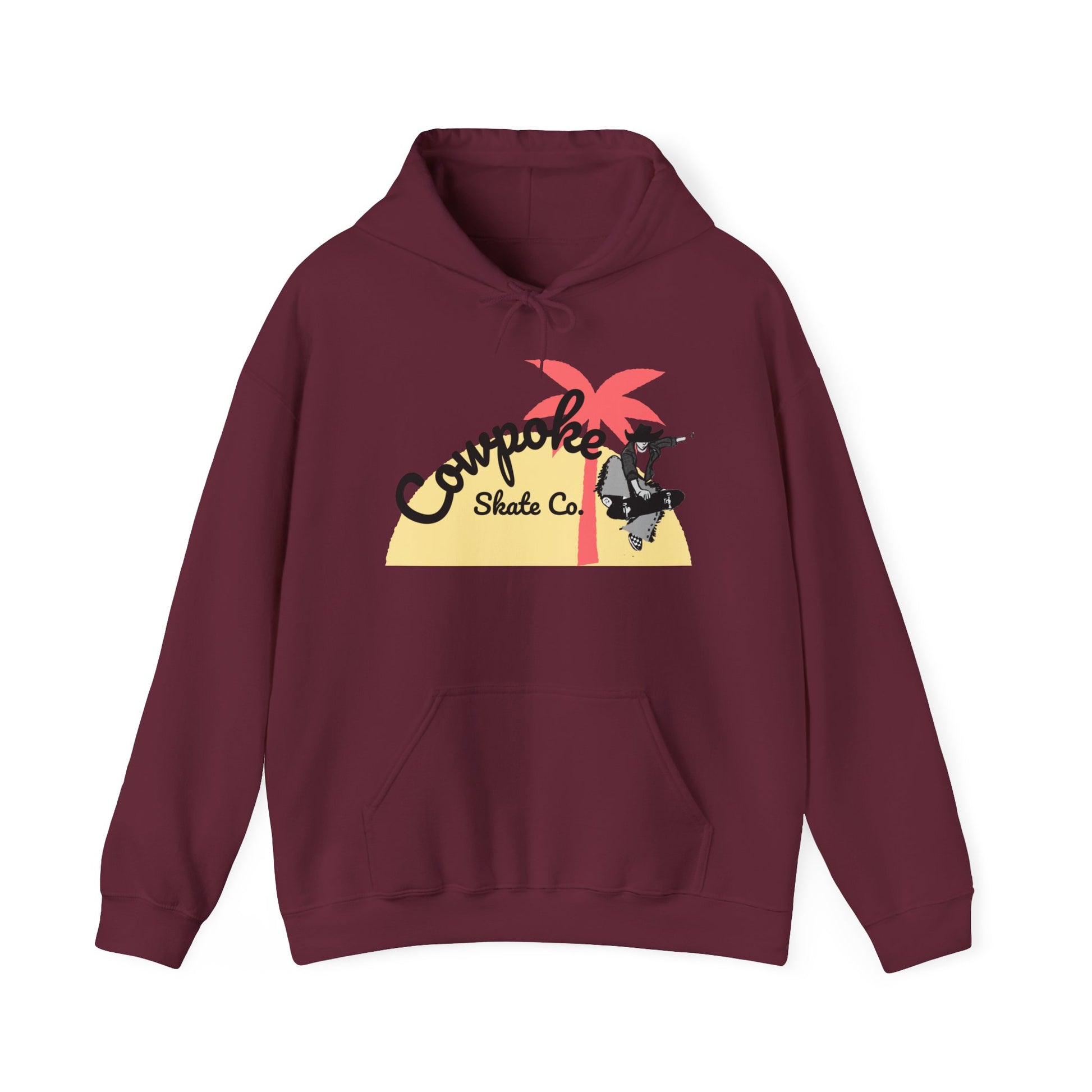 Tropical Skate Hoodie, Surf Vibes Sweatshirt, Unisex Beachwear, Casual Summer Gift, Skate Co Apparel