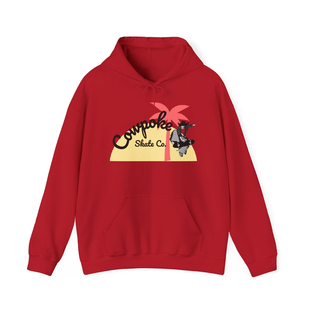 Tropical Skate Hoodie, Surf Vibes Sweatshirt, Unisex Beachwear, Casual Summer Gift, Skate Co Apparel