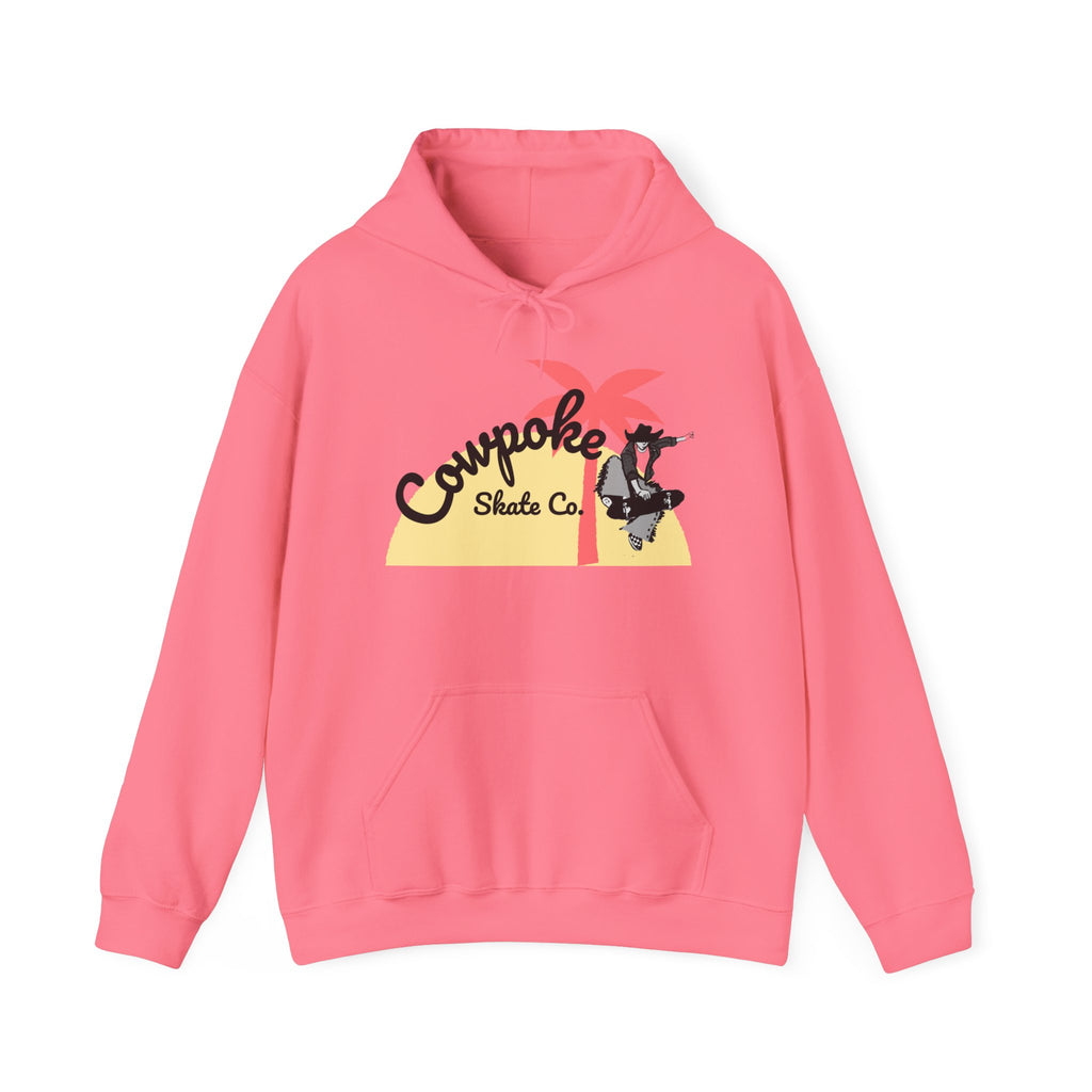 Tropical Skate Hoodie, Surf Vibes Sweatshirt, Unisex Beachwear, Casual Summer Gift, Skate Co Apparel