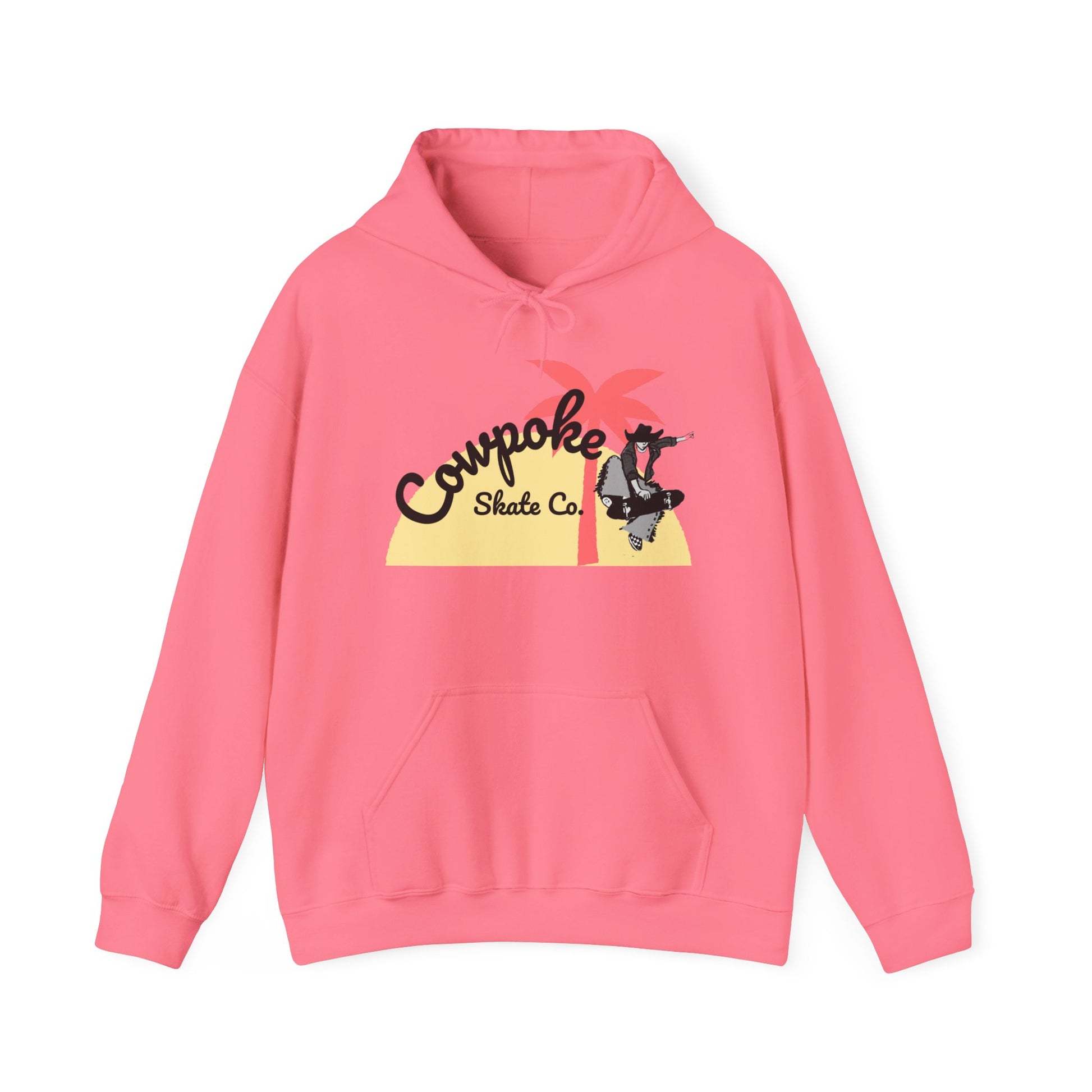 Tropical Skate Hoodie, Surf Vibes Sweatshirt, Unisex Beachwear, Casual Summer Gift, Skate Co Apparel