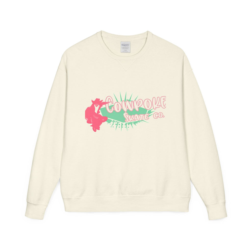 Chill Vibes Crewneck Sweatshirt, Skatewear, Cozy Gift, Casual Fashion, Street Style Apparel