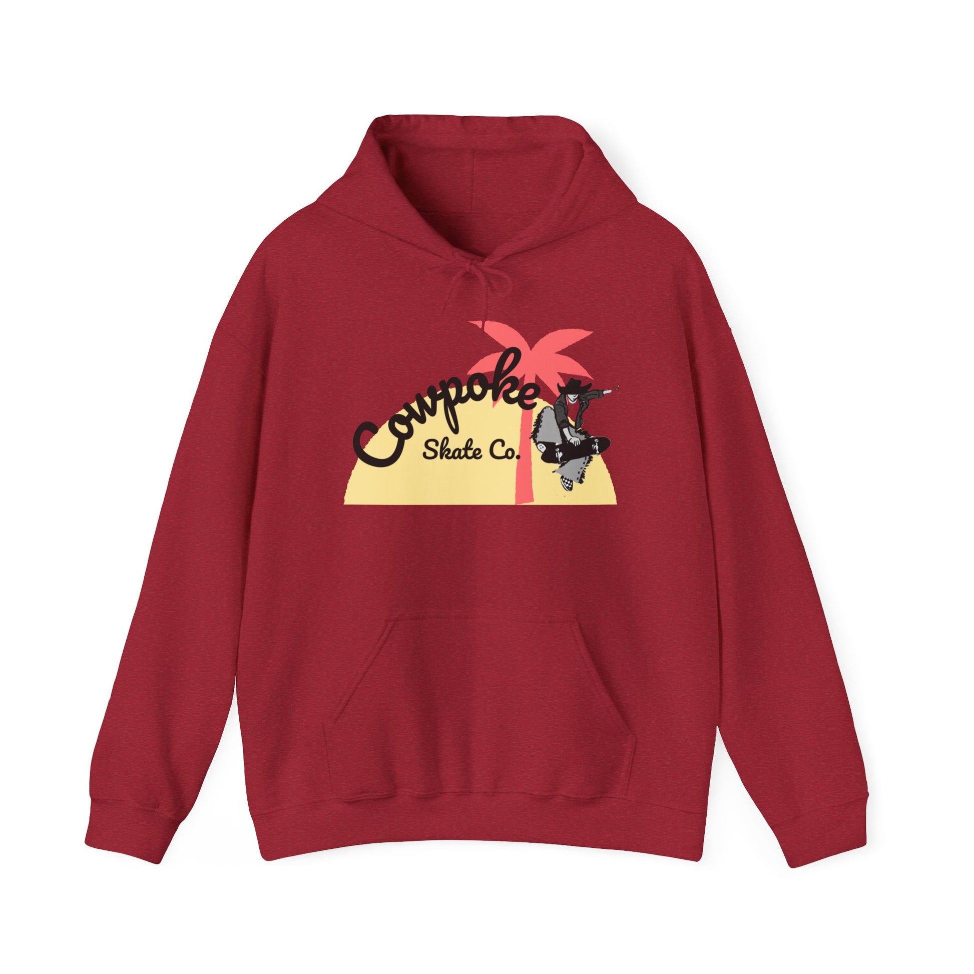 Tropical Skate Hoodie, Surf Vibes Sweatshirt, Unisex Beachwear, Casual Summer Gift, Skate Co Apparel