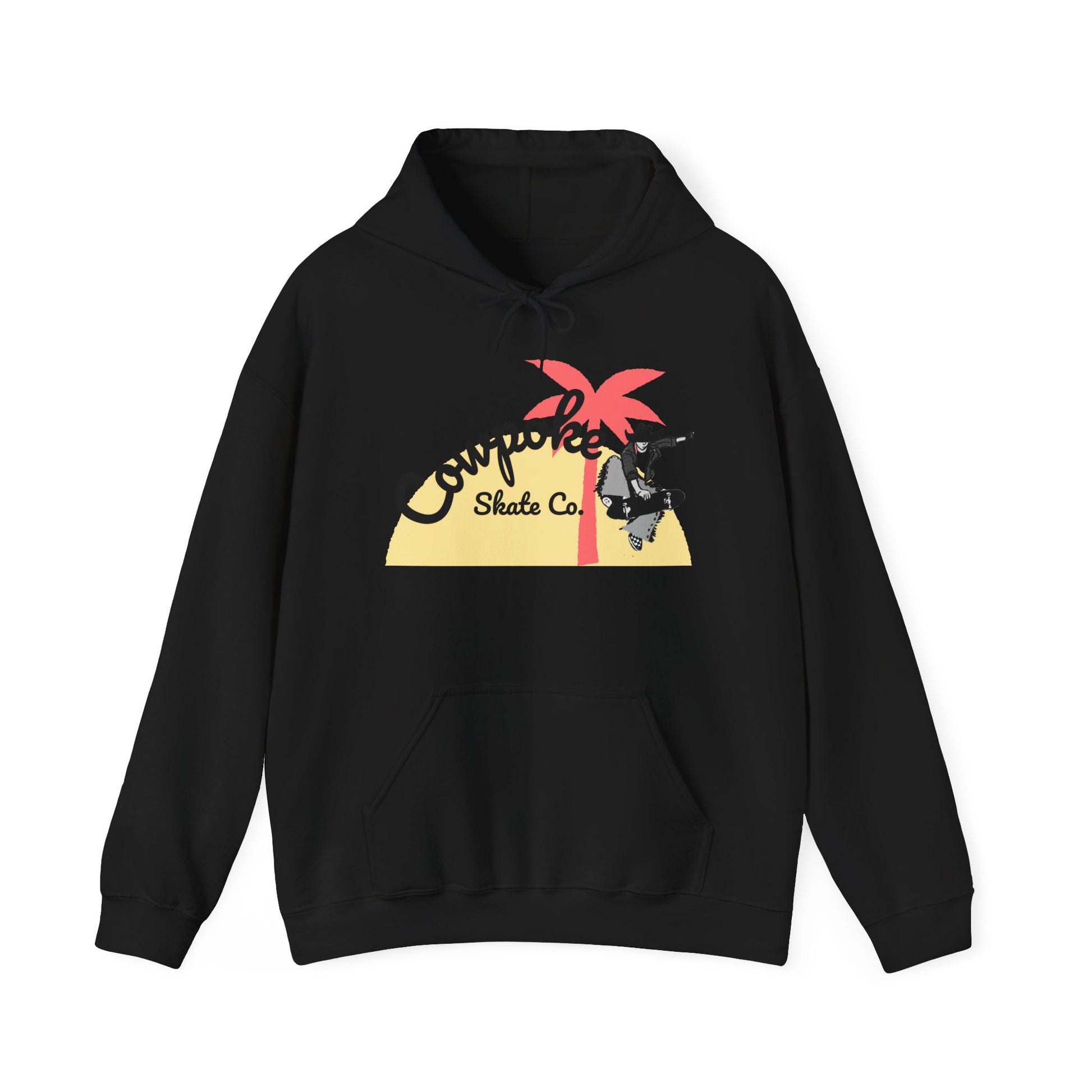 Tropical Skate Hoodie, Surf Vibes Sweatshirt, Unisex Beachwear, Casual Summer Gift, Skate Co Apparel