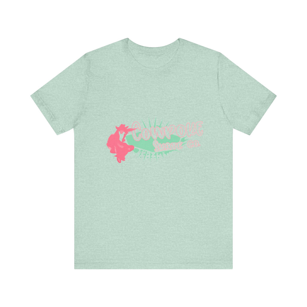 Fun Floral Graphic Tee, Unisex Short Sleeve Shirt, Cute Summer Top, Casual Wear, Gift for Friends, Everyday Style