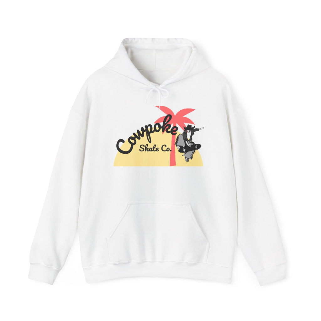 Tropical Skate Hoodie, Surf Vibes Sweatshirt, Unisex Beachwear, Casual Summer Gift, Skate Co Apparel