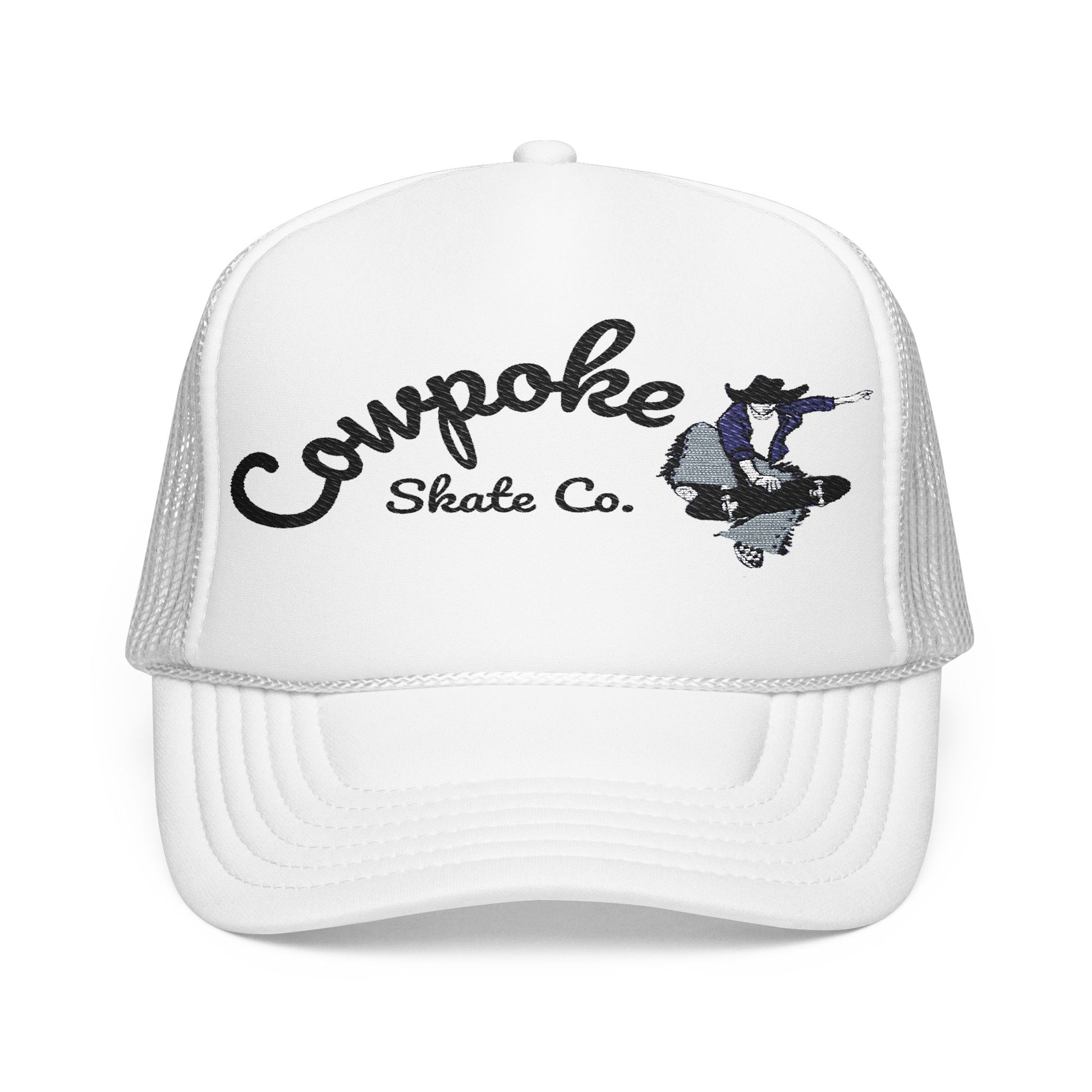 Stylish Foam Trucker Hat with Embroidered Design, Outdoor Accessories, Casual Wear, Unique Gift, Festival Fashion