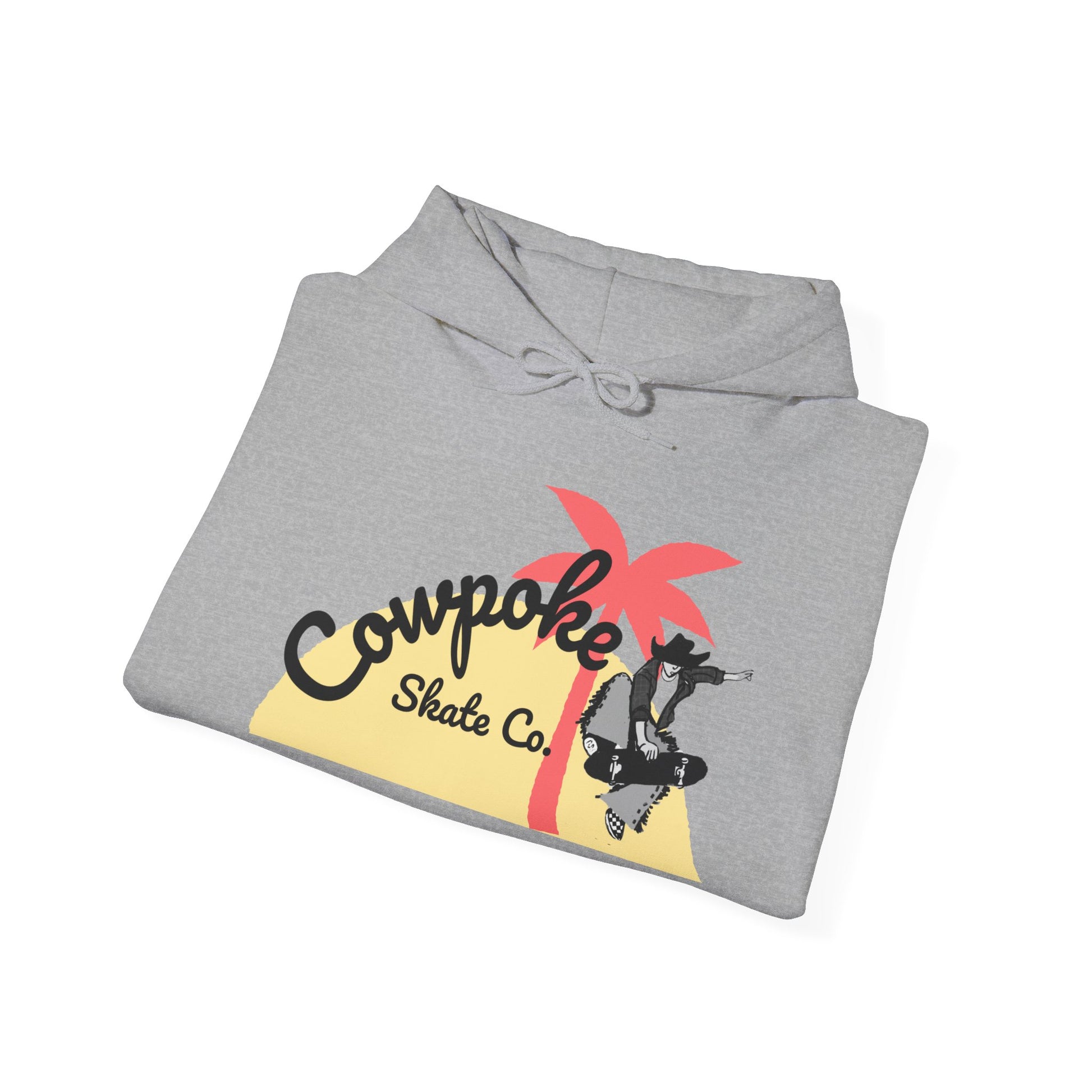 Tropical Skate Hoodie, Surf Vibes Sweatshirt, Unisex Beachwear, Casual Summer Gift, Skate Co Apparel