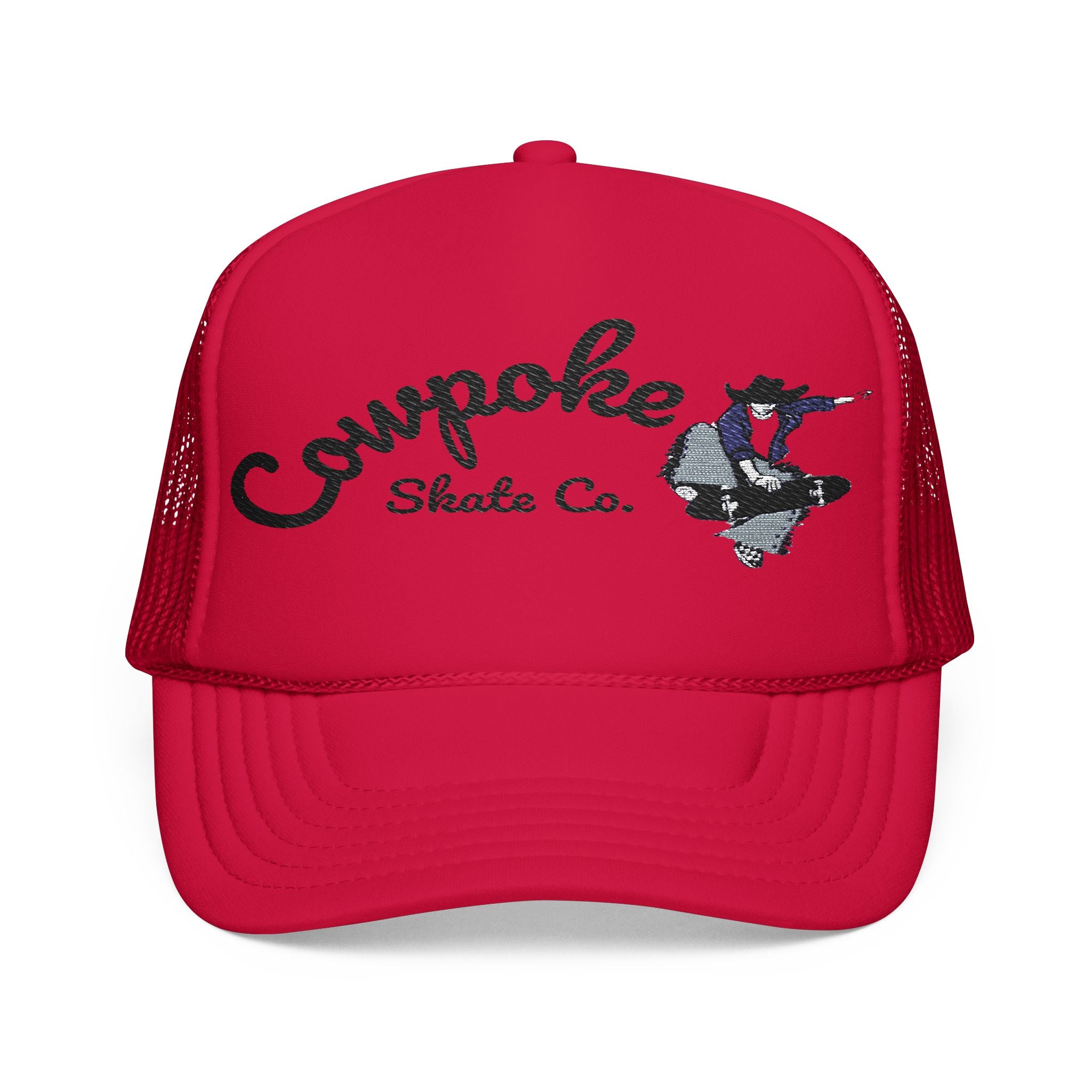 Stylish Foam Trucker Hat with Embroidered Design, Outdoor Accessories, Casual Wear, Unique Gift, Festival Fashion