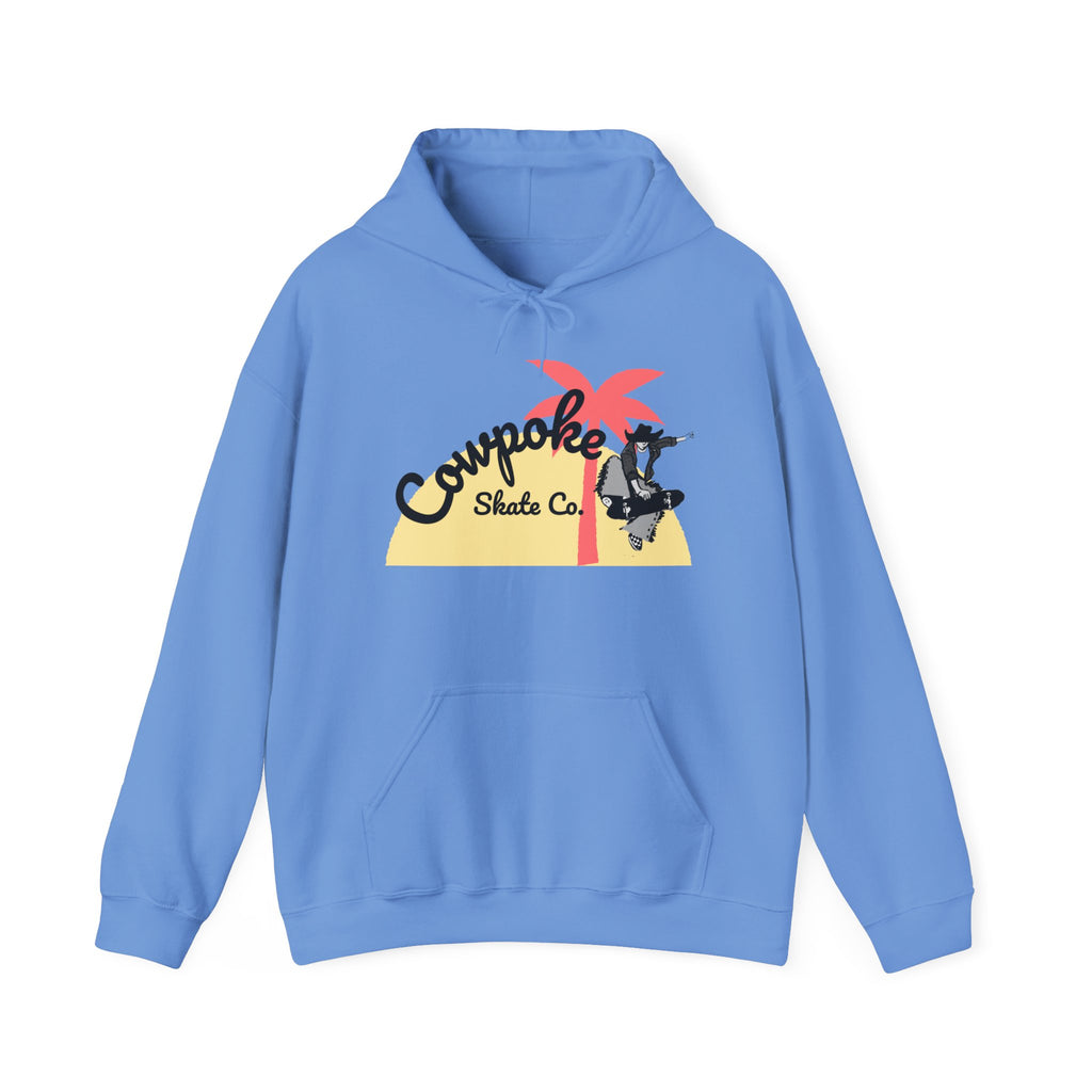 Tropical Skate Hoodie, Surf Vibes Sweatshirt, Unisex Beachwear, Casual Summer Gift, Skate Co Apparel