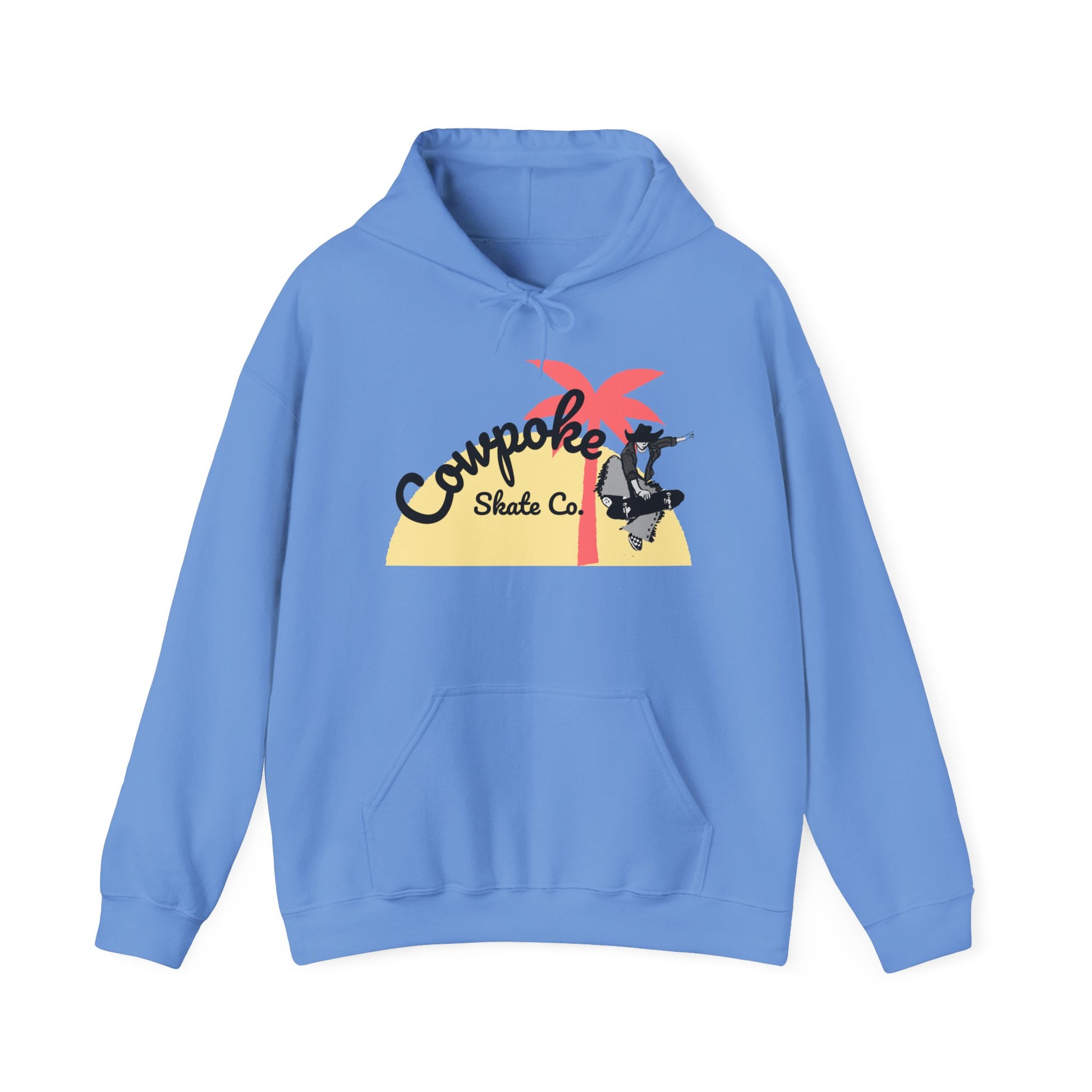 Tropical Skate Hoodie, Surf Vibes Sweatshirt, Unisex Beachwear, Casual Summer Gift, Skate Co Apparel