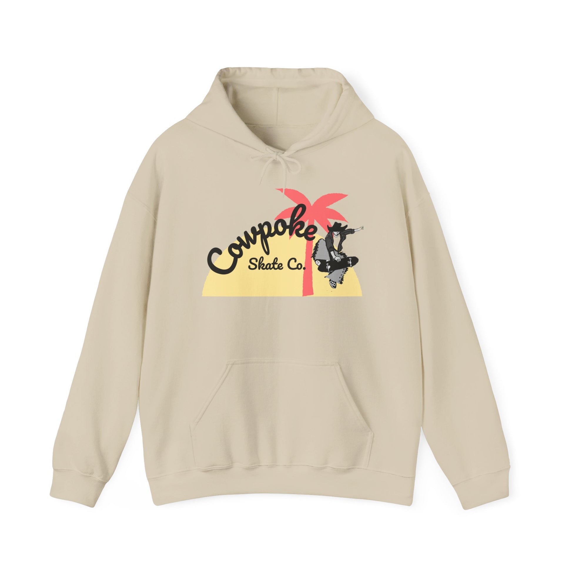 Tropical Skate Hoodie, Surf Vibes Sweatshirt, Unisex Beachwear, Casual Summer Gift, Skate Co Apparel